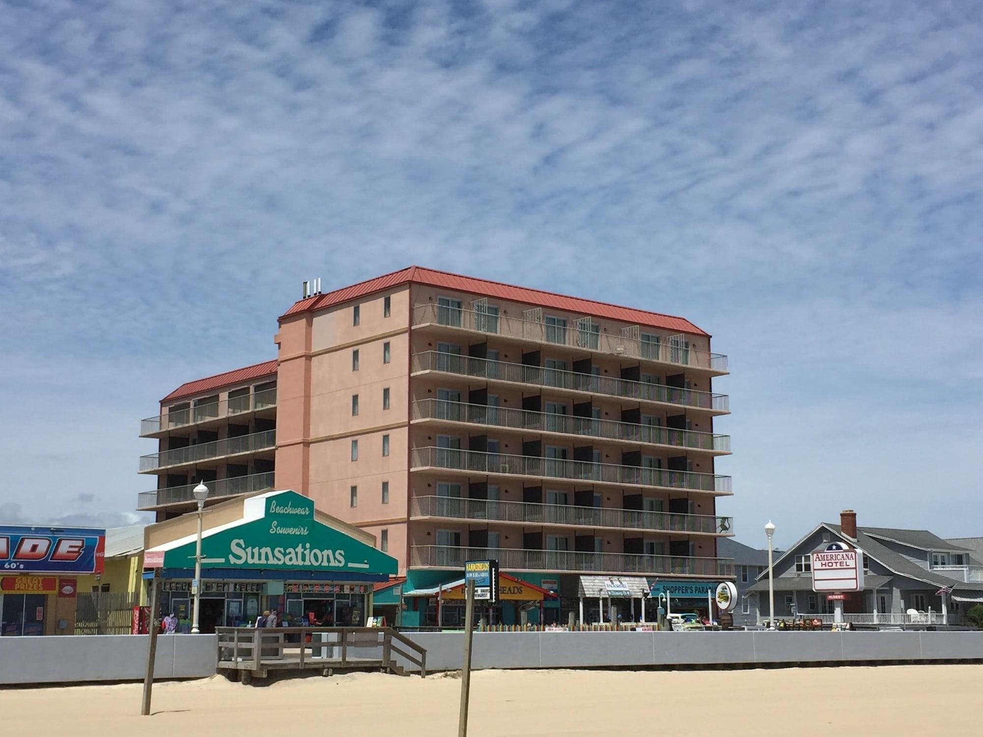 Americana Hotel Boardwalk Ocean City Exterior photo